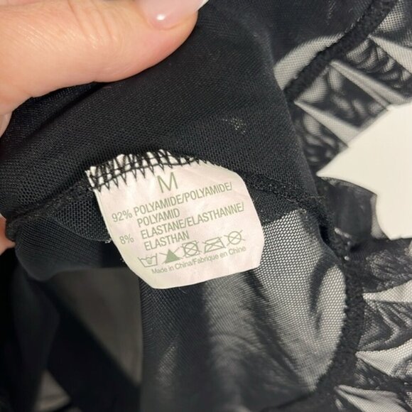 Hunkemoller Elegant Black Lingerie Chemise medium - Picture 4 of 5